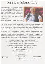 Load image into Gallery viewer, Jenny's Island Life: The Story of Jenny Cirone and Nash Island Light
